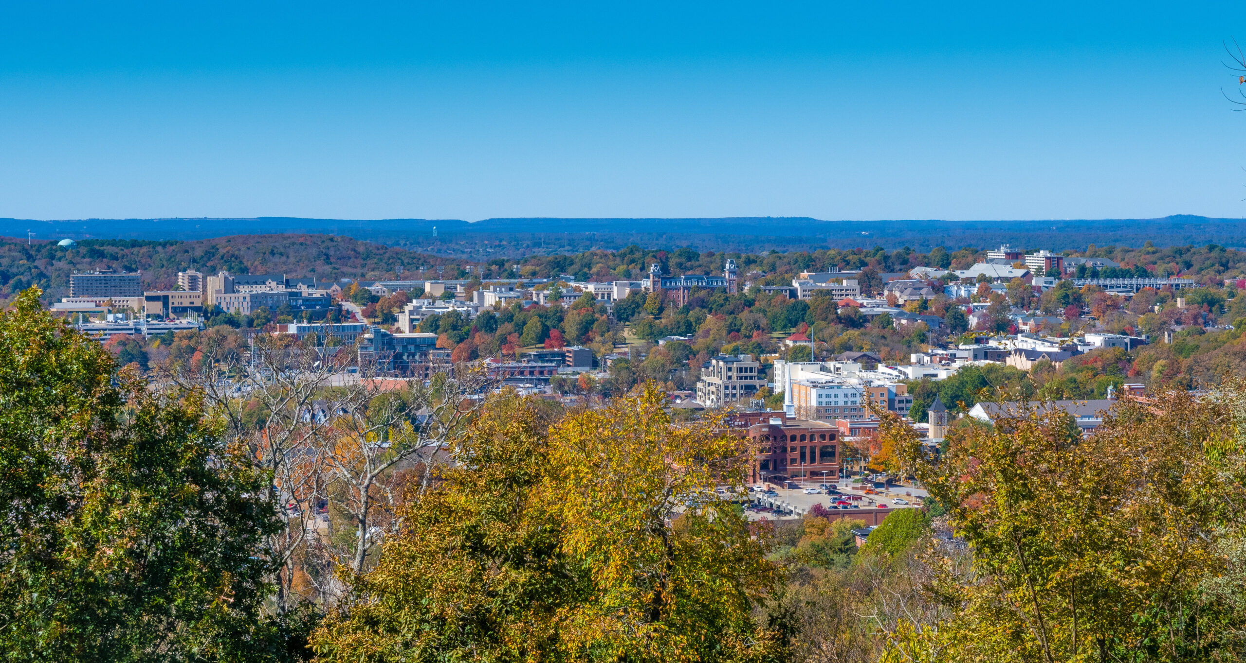 Fayetteville Arkansas in Autumn